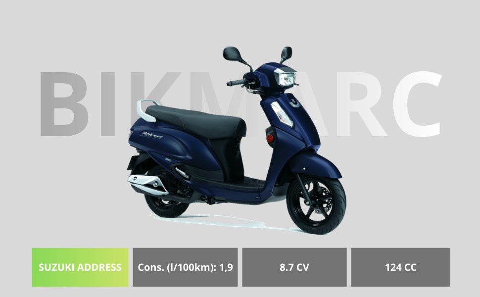 Moto SCOOTER ADDRESS de SUZUKI BARATA